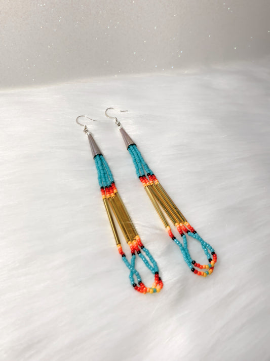 Turquoise Dangle Earrings